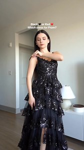 These dresses are giving prom queen energy, which is your vibe? 👑🥀🖤 | JJ's House