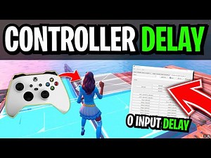 How To Get Less Input Delay on Controller! 🎮 (Reduce Controller Delay in Fortnite Chapter 3!)
