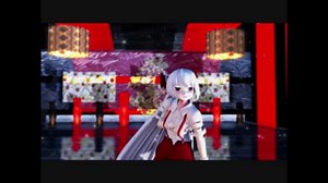 [東方MMD] MMD砂の惑星(藤原妹紅)