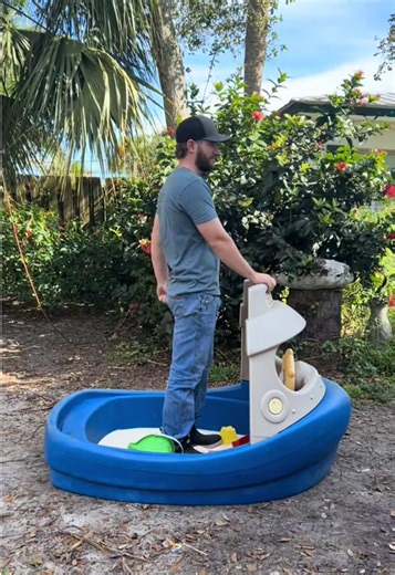 From sandbox to boat Full build on YouTube #country #tuggysandbox #mudboat