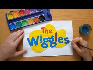 The Wiggles logo - painting