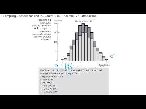 w13 ch 7.1~7.2 Sampling Distributions and the Central Limit Theorem