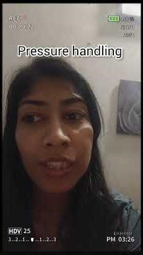 pressure handling is better than escaping #shortsfeed