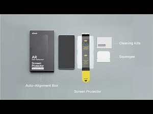 JETech Installation Guideline for Screen Protector: Super Easy, Bubble-Free with Auto-Alignment Box