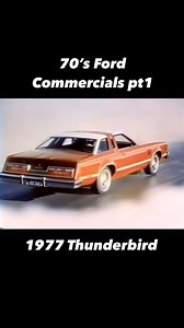 7.7K views · 510 reactions | Who had/has a 77 Thunderbird?  70’s Ford ads pt1 “because old is gold”  #1977 #ford #thunderbird #77thunderbird #ad #commercial #70s #oldisgold | Truck'n Totezmagotez | Facebook