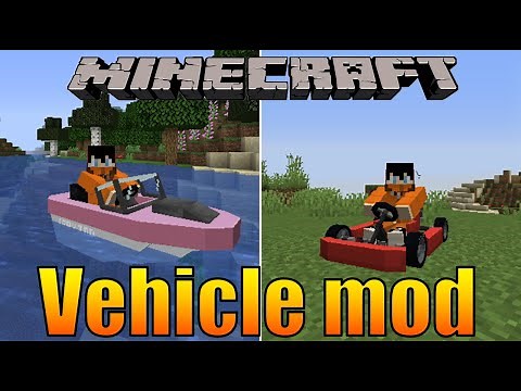 Minecraft Vehicle Mod para version 1.16.5 | Review en ESPAÑOL!!!
