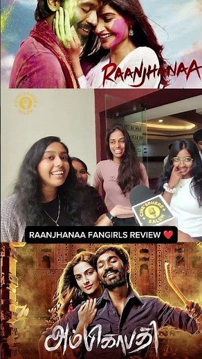 Ambikapathy Re Release 4K Remastered Review / Raanjhanaa FanGirls Review / #Trending #Dhanush