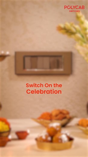 23K views · 165 reactions | Switch on the sparkle, switch on the smiles. This Diwali, celebrate safely with Polycab — Switch On The Wow, Switch On Safety. #Polycab #PolycabSwitches #SafeHappyConnection | Polycab India Limited | Facebook
