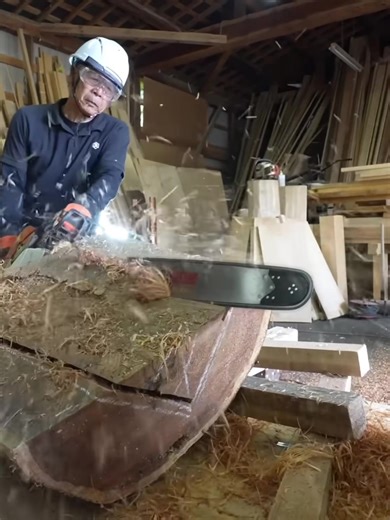 Build a Massive BBQ Table from Waste Wood