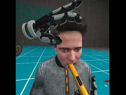 Bonelab gameplay on meta quest 3 ￼