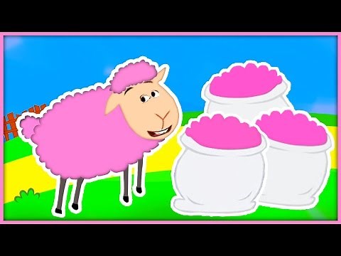 Baa Baa Pink Sheep | Classic Nursery Rhyme Sing-along with Lyrics!