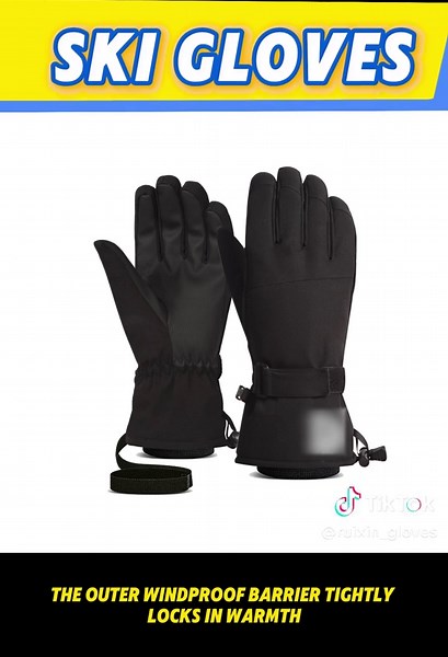 Ski Gloves for Ultimate Cold Weather Protection