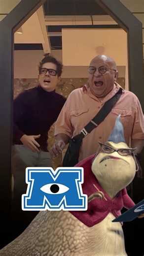 can’t tell if bro was happy or scared 😭😭 | the monsters inc