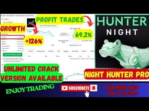 Night Hunter Pro V6.57 + Sets | Category : MT4 EA(Build +1422) | No DLL | Best Forex EA 2025