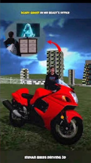 GHOST FRANKLIN OFFICE👻 indian bike driving #gaming #ytshorts #shortsvideo#ghost