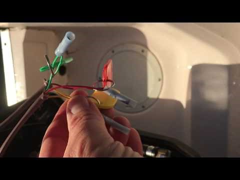 Yamaha Outboard Ox66 250 HP - throttle position sensor test harness. Part 1