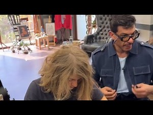 #tutorial Classic medium Length Scissor Cut a timeless haircut done entirely with scissors, no cl