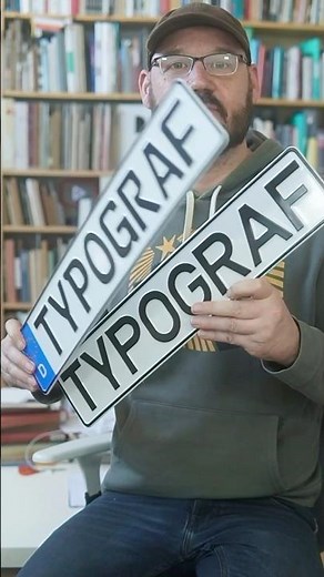 Ugly by design? The German license plate font