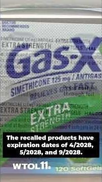 Gas-X recalled over potential contamination