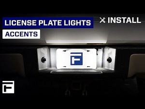 How To: Install LED License Plate Lights | FORM Lighting
