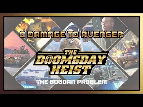GTA ONLINE/ HOW TO COMPLETE THE BOGDAN PROBLEM WITHOUT ANY DAMAGE TO THE AVENGER + NO ENEMY CHOPPERS