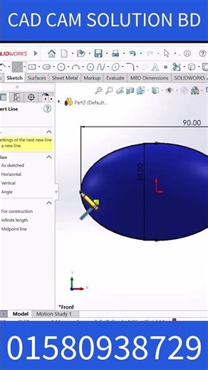 #solidworks #solidworkstutorial #mechanicalengineering #cad #cadtraining #cad#cadcamsolutionbd