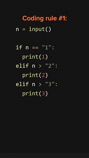 True 👆🏾 #coding #rules