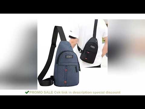 Men's and women's adjustable breast pockets, single-shoulder diagonal cross Oxford fabric breast poc