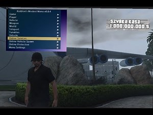 poradnik #1 jak pobrać **Kiddion's Modest Menu** do GTA V