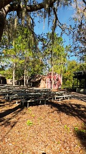 Welcome to Wilderness, where rustic charm meets unforgettable celebrations. ✨🌿 Overlooking Lake Windsong, this versatile 24,000 sq. ft. space features western-inspired facades, rustic picnic tables and glowing string lights. Transport your guests with festive vibes at a venue that feels worlds away. #eventinspiration #meetingsandevents | Hyatt Regency Grand Cypress Resort
