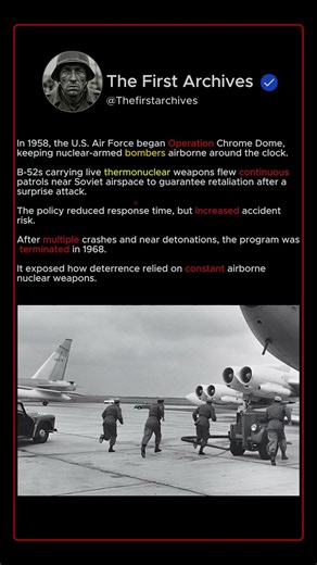 Why Nuclear Bombers Flew Around THE CLOCK During The Cold War