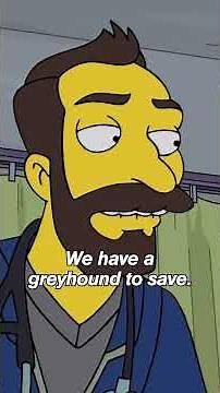 when the dog accidentally eats GRAPES 😳 #thesimpsons