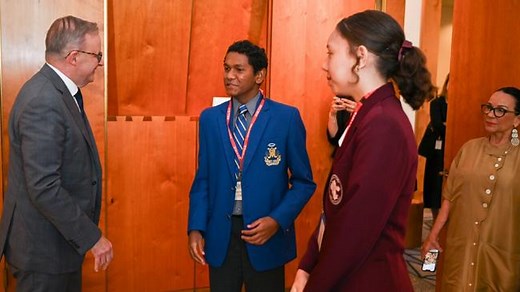 ‘An amazing opportunity for me’: Competition winners meet the Prime Minister