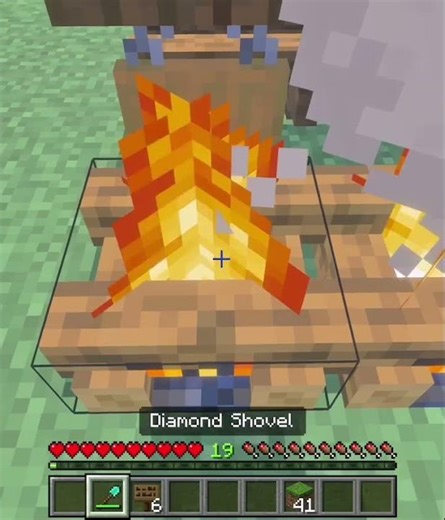 How to build a simple minecraft bench! #minecraft #creative #gaming #building