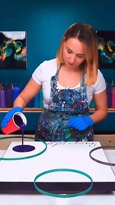 1.3M views · 33K reactions | Artist Olga Soby ✨ #art #artist #artsharingpage #abstractart #artstudio #fluidart | Jabari Vargas | Facebook