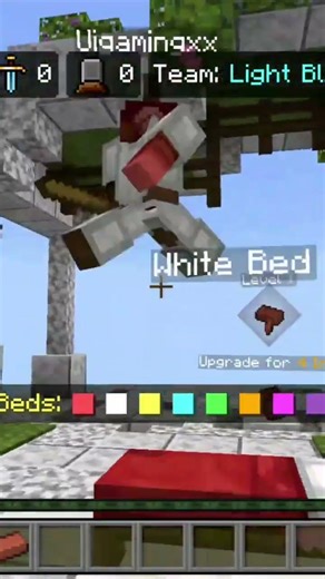 YUMMY IN MY TUMMY? #monkey #minecraft #bedwars #win #rushgameplay