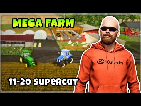 From Survival to SCALE… Building a REAL Farm | FS25 Mega Farm Supercut (Ep 11–20)