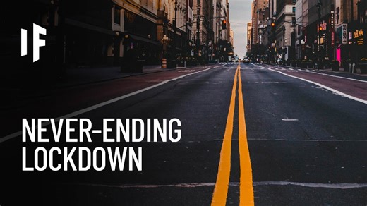 Suppose social distancing became law and society adjusted completely