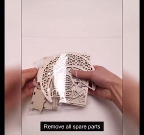 MACLARONX Ramadan Light Eid Mubarak Lamp Decorations for Home 3D Wooden Moon Star LED Night Lights Ornaments Table Decor Crafts Indoor for Muslims Islamic Kids Room (N8)