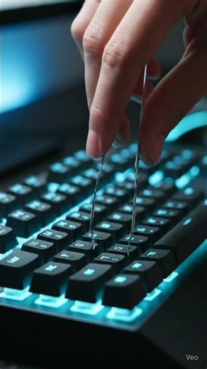 That perfect 'POP' sound... 🤤 | Keyboard ASMR #asmr #relaxing