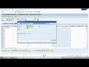 install dismantle order