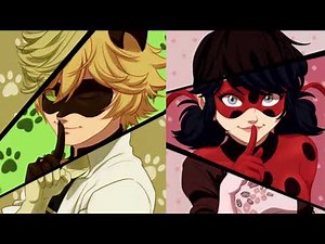 Miraculous🐞🐈‍⬛ theme song (It’s Ladybug) nightcore 1 hour
