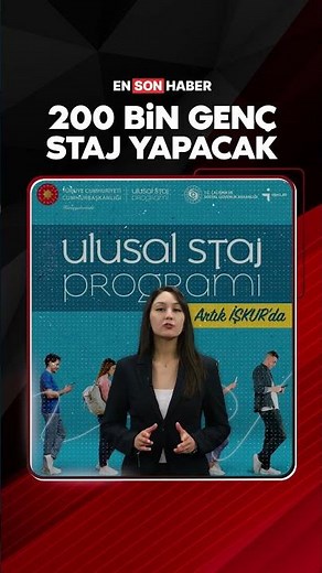 200 bin genç staj yapacak #shrots