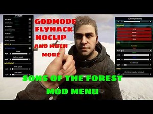 (LATEST 2026) Free Sons Of The Forest (SOTF) Cheat/Mod Menu - Speed Change, Spawn Creatures etc..