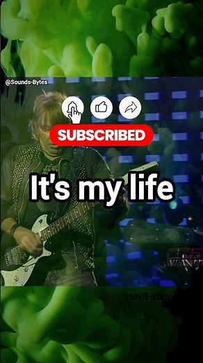 Bon Jovi – It's My Life [Visualizer + Lyrics] #BonJovi #ItsMyLife #LyricVideo#RockMusic #ClassicRock