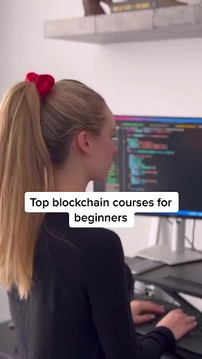 Top blockchain courses for anyone learning about blockchain! #stem #learntocode #futuretech #blockchain #coding #web3