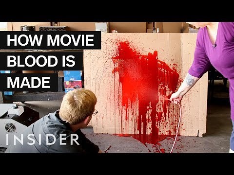 How Fake Blood Is Made For Movies | Movies Insider