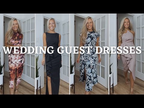 WEDDING GUEST DRESSES | WHAT TO WEAR TO A WEDDING