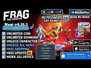 Frag Pro Shooter Mod Apk Menu - Unlimited Everything & Unlock All Characters
