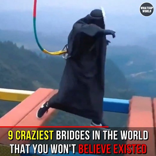 18K views · 228 reactions | 9 Craziest Bridges In The World That You Won't Believe Exist | Whatsup World | Facebook